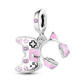 Amarante Jewelry Pink Gaming Charm