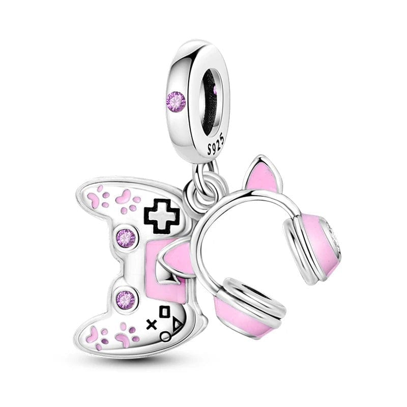 Amarante Jewelry Pink Gaming Charm