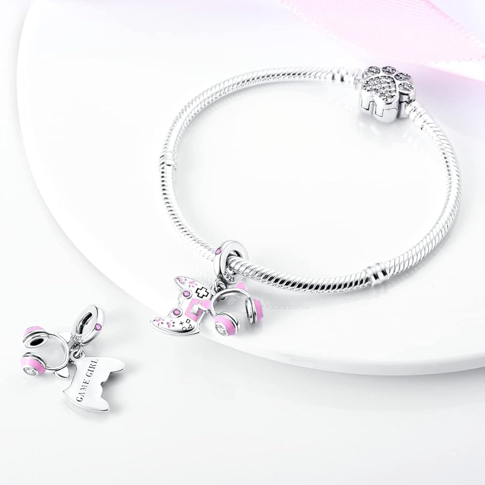 Amarante JewelryPink Gaming Charm