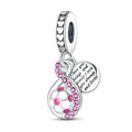 Amarante Jewelry Pink Soccer Dangle Charm