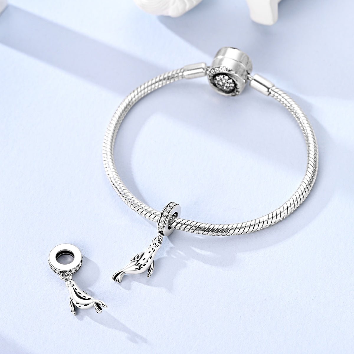 Amarante Jewelry Playful Seal Dangle Charm