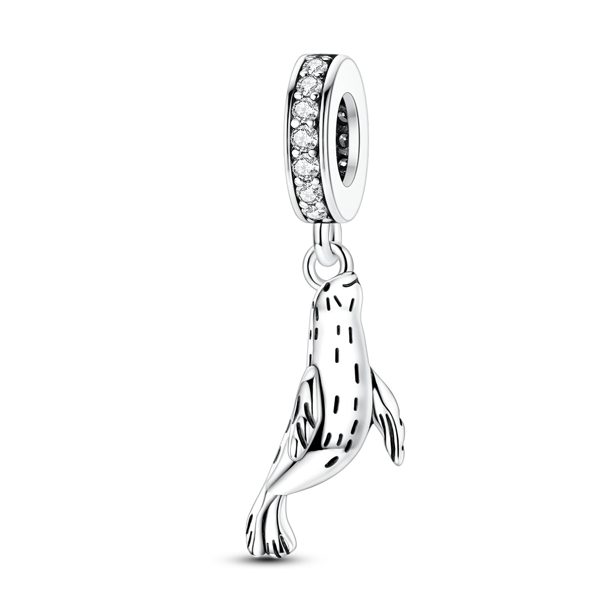 Amarante Jewelry Playful Seal Dangle Charm