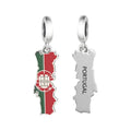 Amarante Jewelry Portugal Map Dangle Charm
