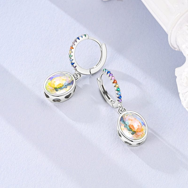 Amarante Jewelry Prismatic Glow Rainbow Drop Earrings