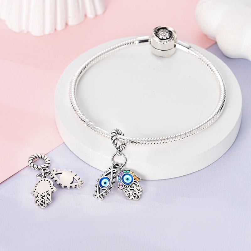 Amarante Jewelry Protective Hamsa & Evil Eye Charm