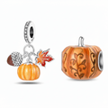 Amarante Jewelry Pumpkin Harvest Charm Duo