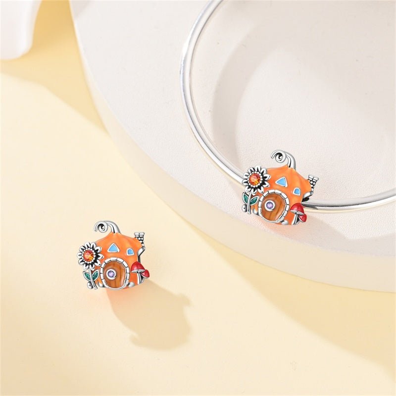 Amarante Jewelry Pumpkin House Fairy Tale Charm