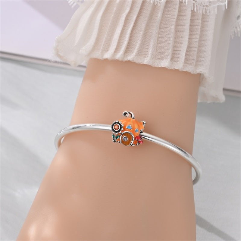 Amarante Jewelry Pumpkin House Fairy Tale Charm