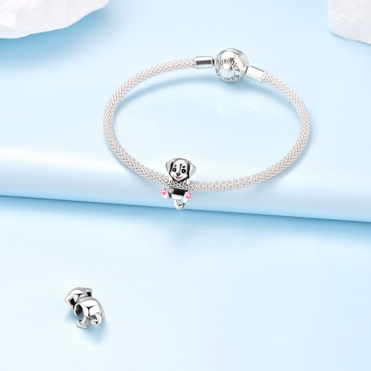 Amarante Jewelry Puppy Wraparound Charm