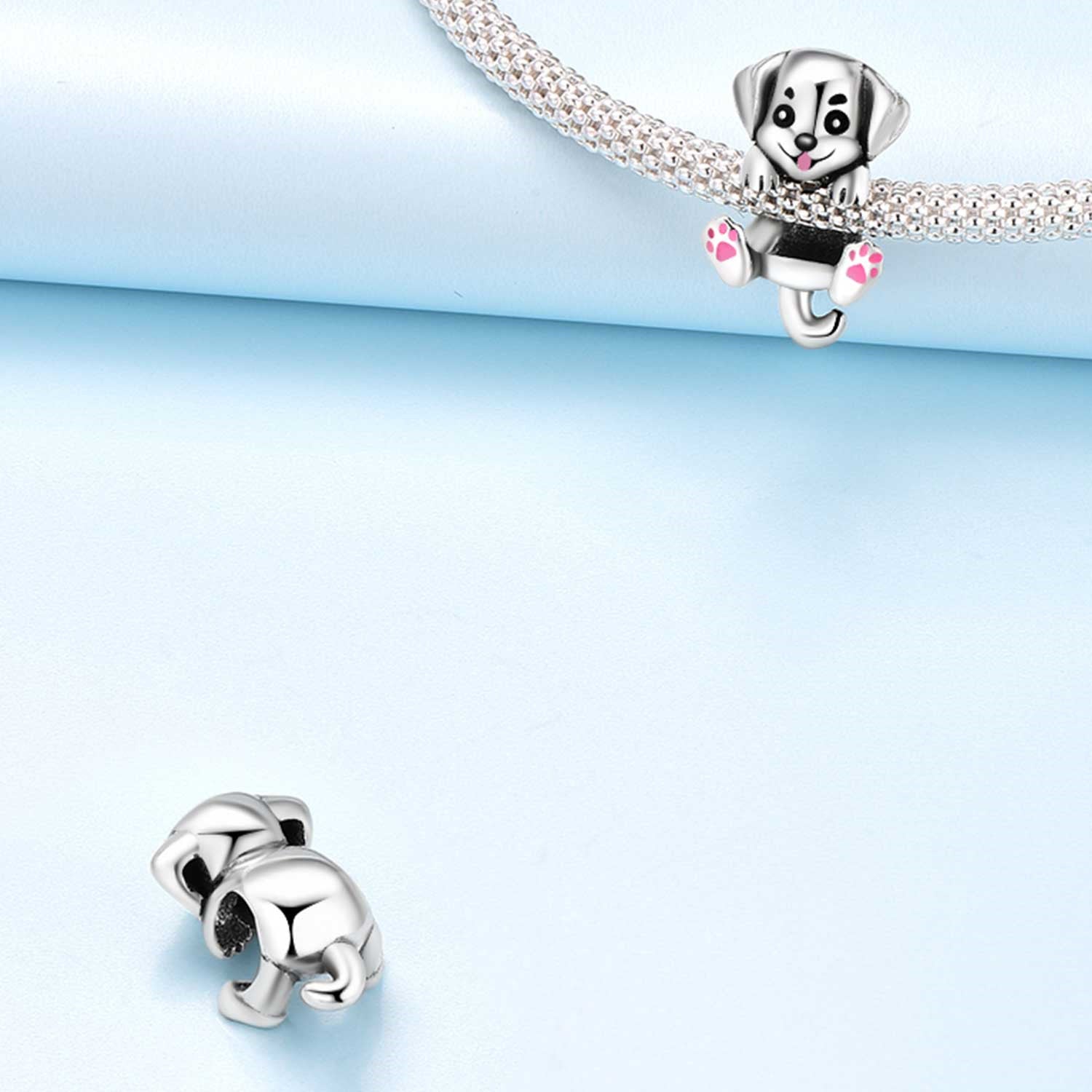 Amarante Jewelry Puppy Wraparound Charm