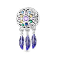 Amarante Jewelry Purple Feather Dreamcatcher Charm