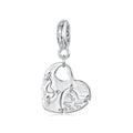 Amarante Jewelry Puzzle Heart Dangle Charm