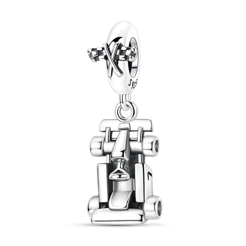 Amarante Jewelry Racing Car Speed Lover Dangle Charm