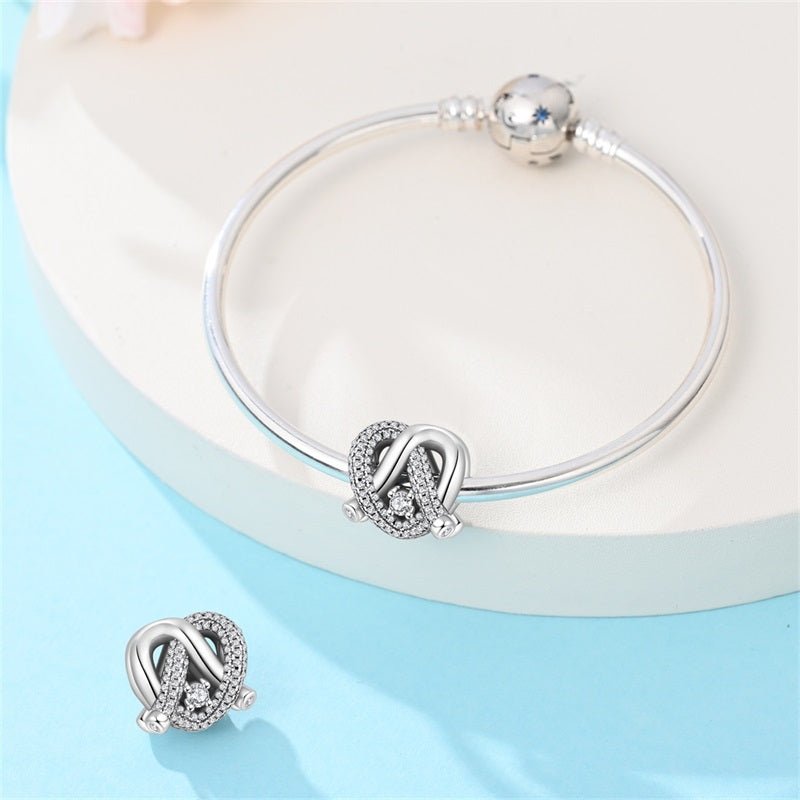 Amarante Jewelry Radiant Love Knot Charm