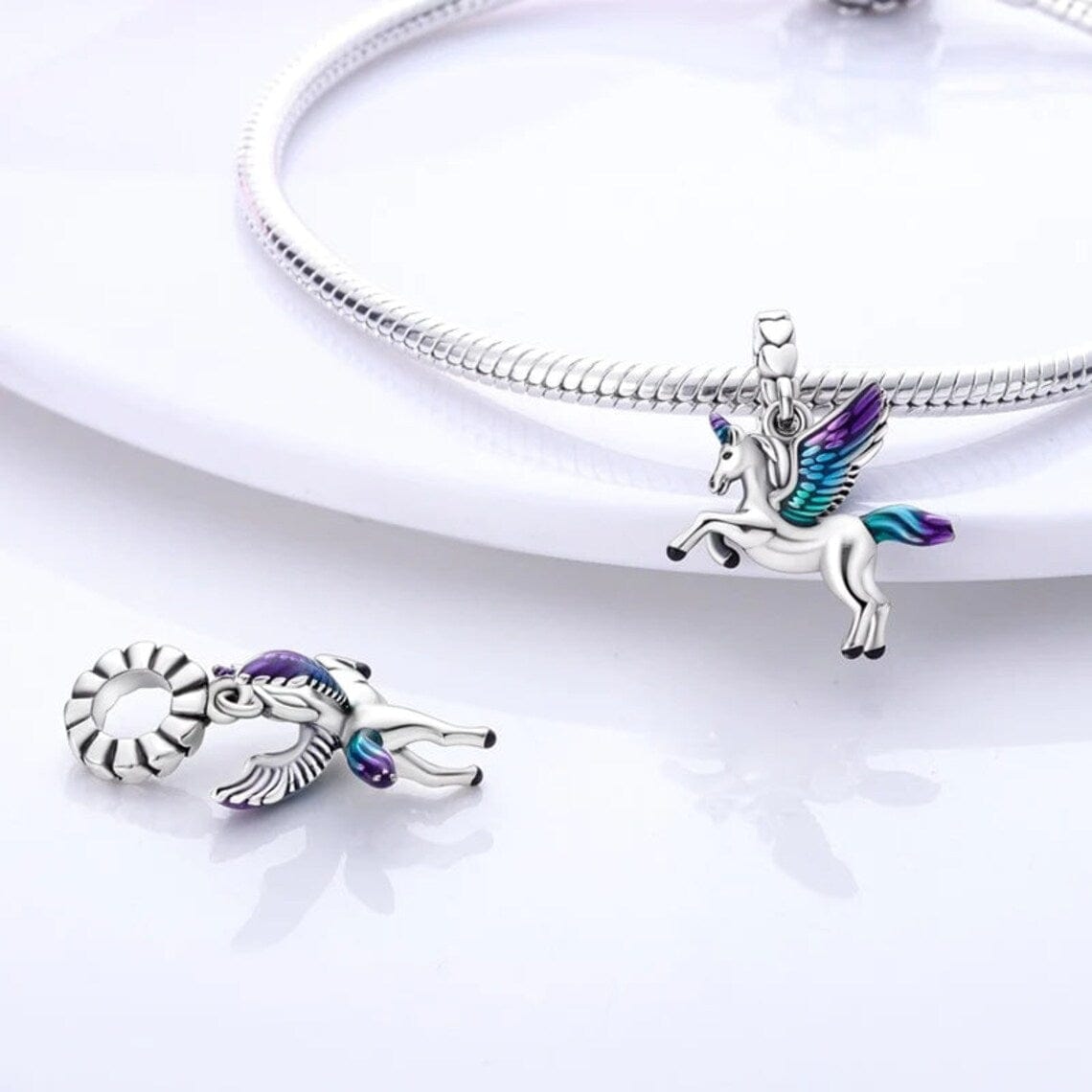 Amarante Jewelry Rainbow Unicorn Charm