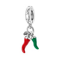 Amarante Jewelry Red Chili Pepper Dangle Charm
