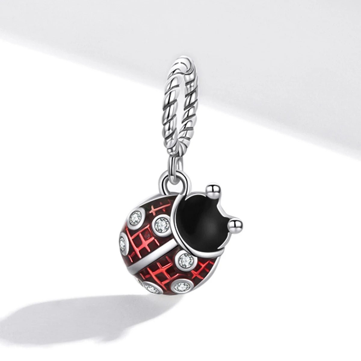 Amarante Jewelry Red Ladybird Dangle Charm