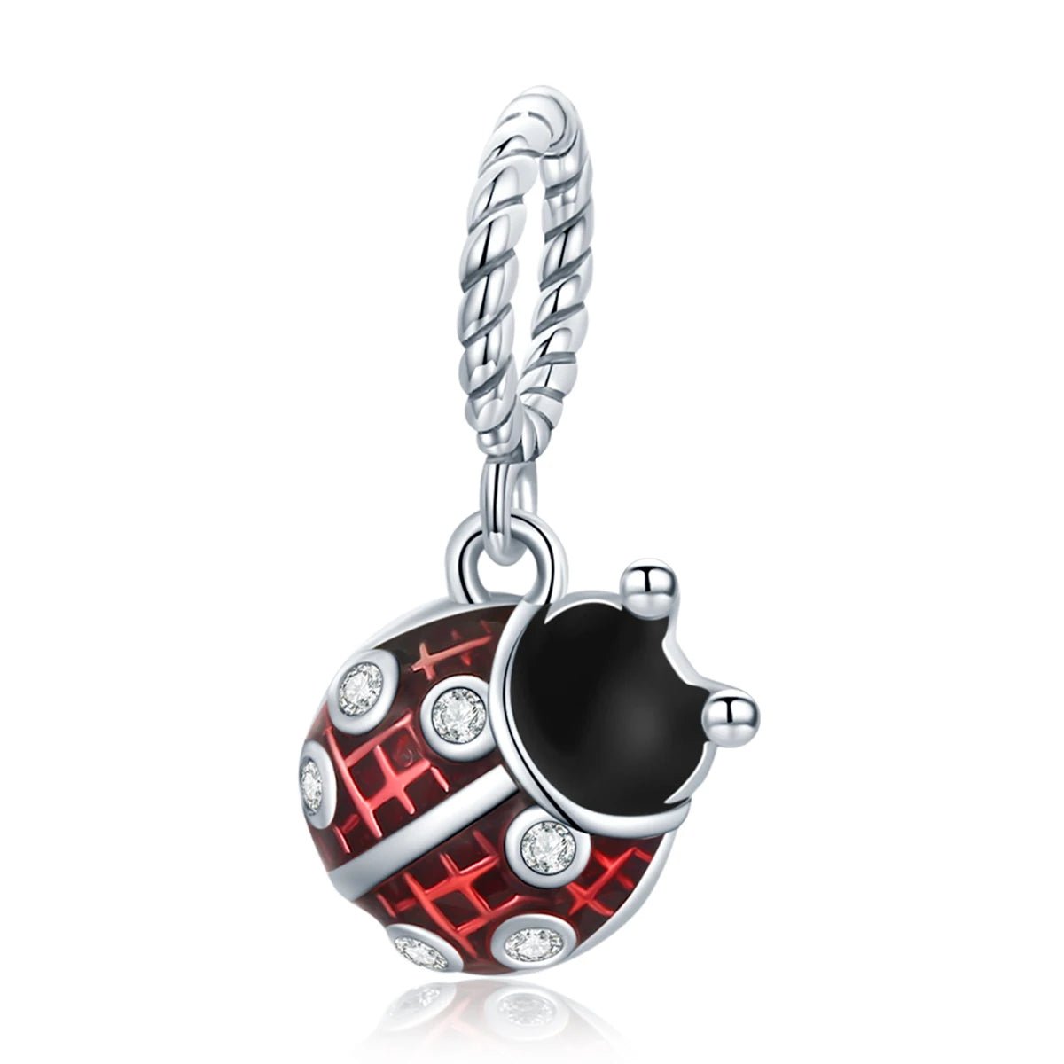 Amarante Jewelry Red Ladybird Dangle Charm