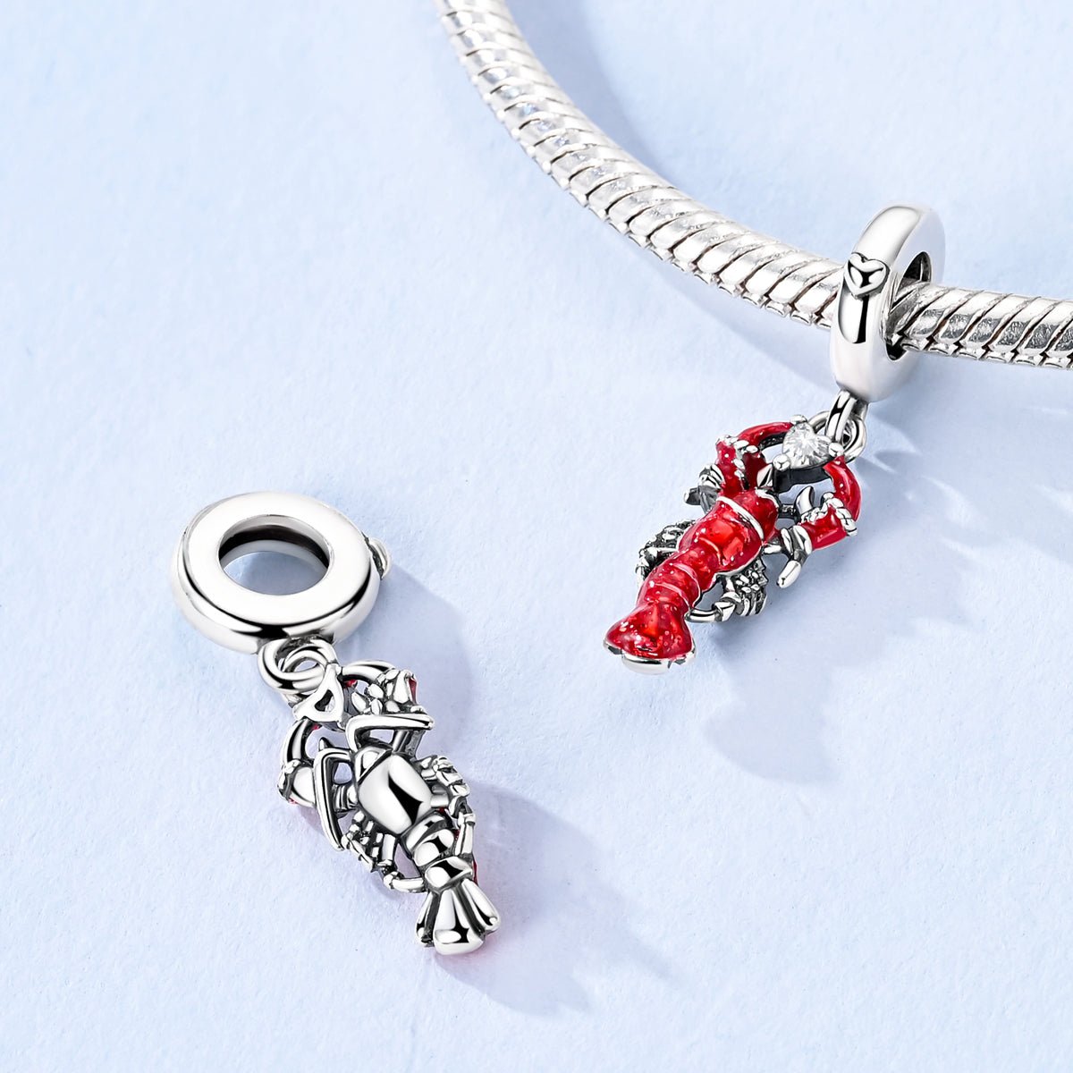 Amarante Jewelry Red Lobster Dangle Charm