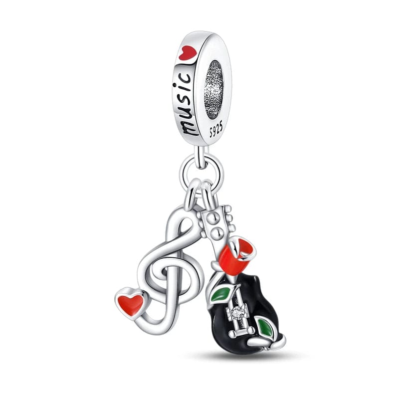 Amarante Jewelry Romantic Music Love Dangle Charm