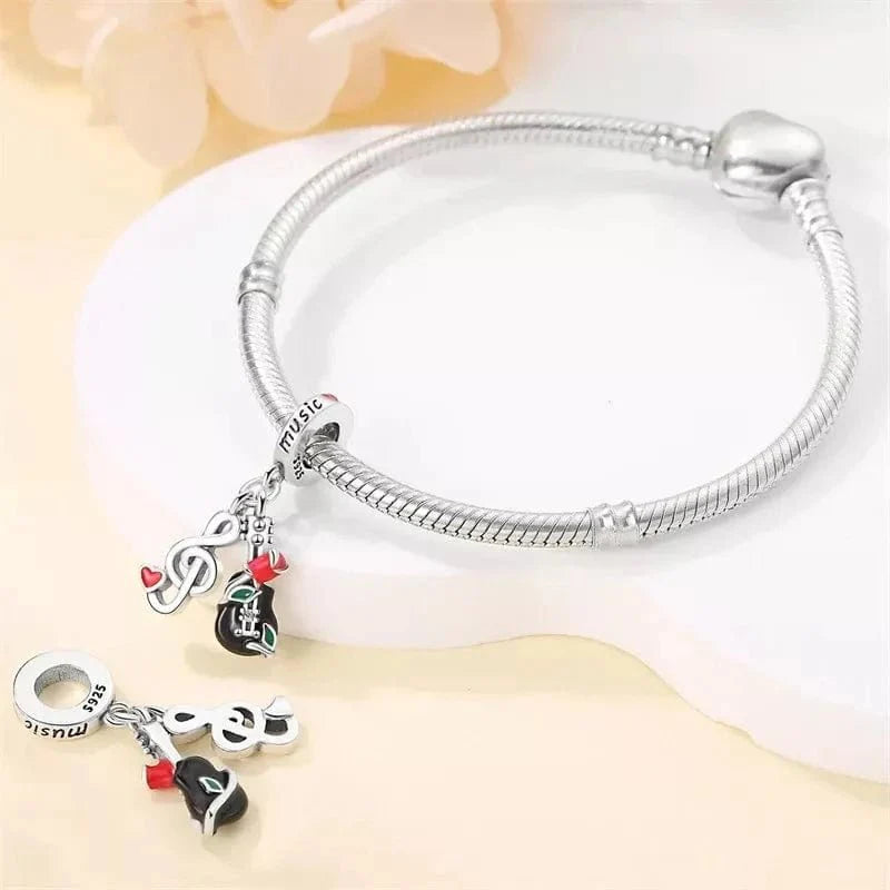 Amarante Jewelry Romantic Music Love Dangle Charm