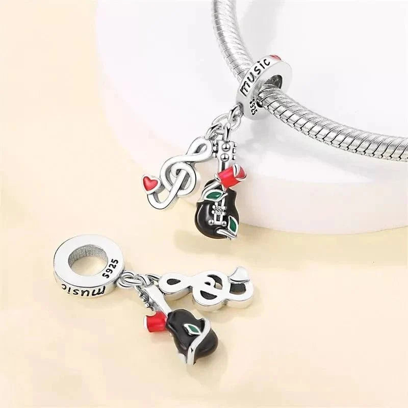 Amarante Jewelry Romantic Music Love Dangle Charm