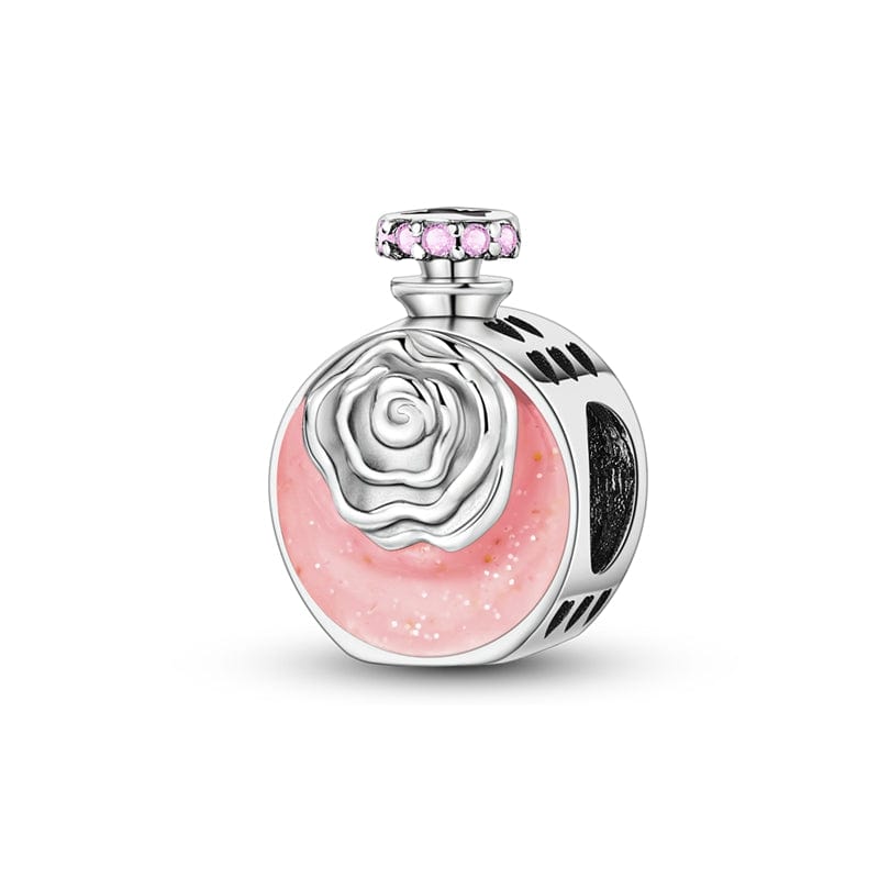 Amarante Jewelry Rose Perfume Bottle Charm