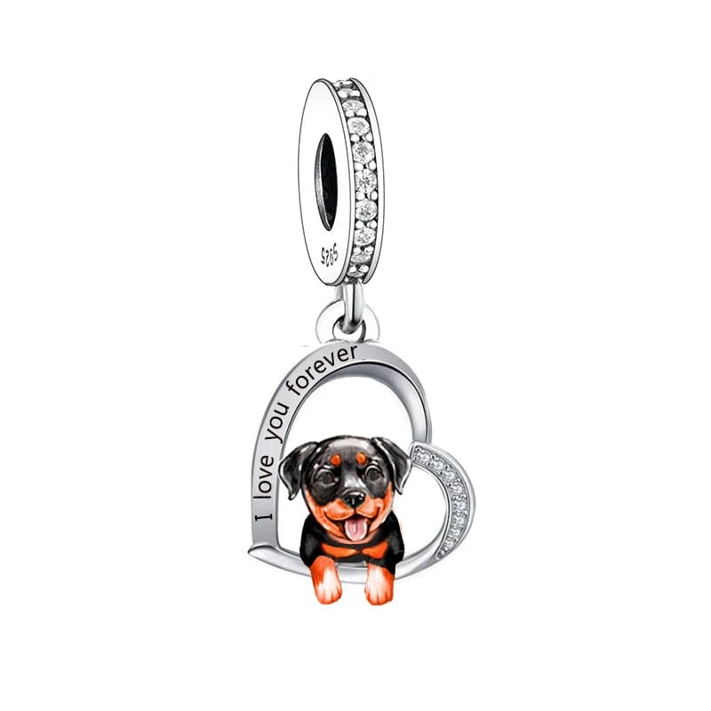 Amarante Jewelry Rottweiler Dog Charm