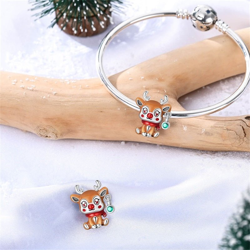 Amarante Jewelry Rudolph the Red - Nosed Reindeer Charm