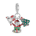 Amarante Jewelry Santa, Christmas Tree & Bells Charm