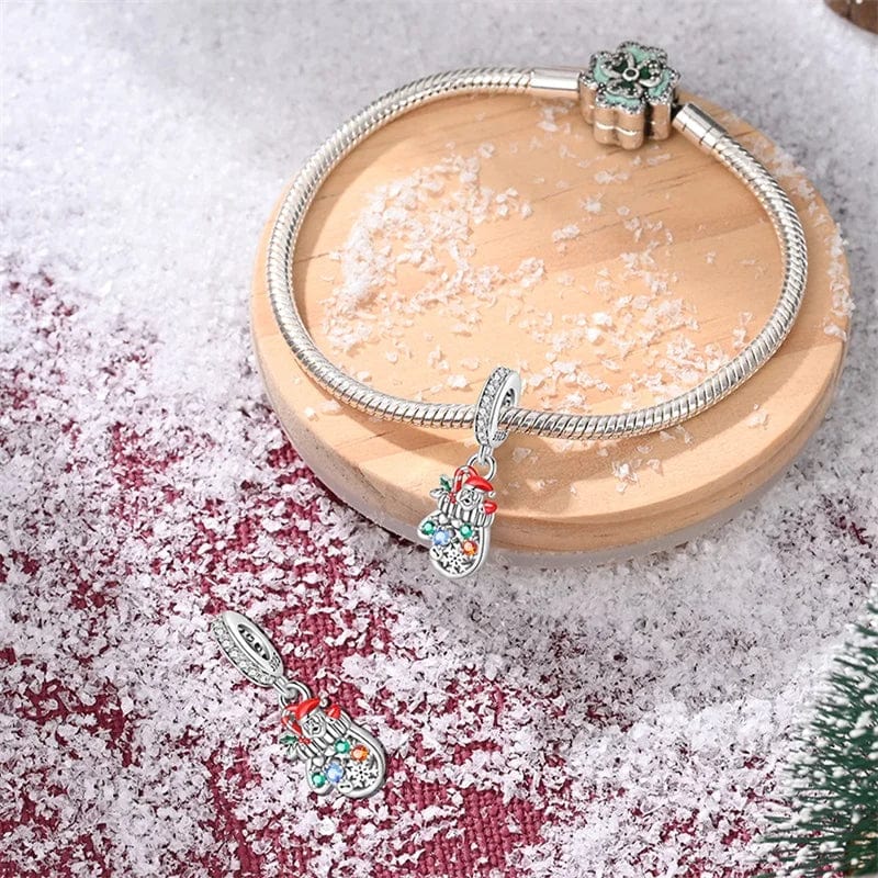 Amarante Jewelry Santa & Stocking Festive Charm