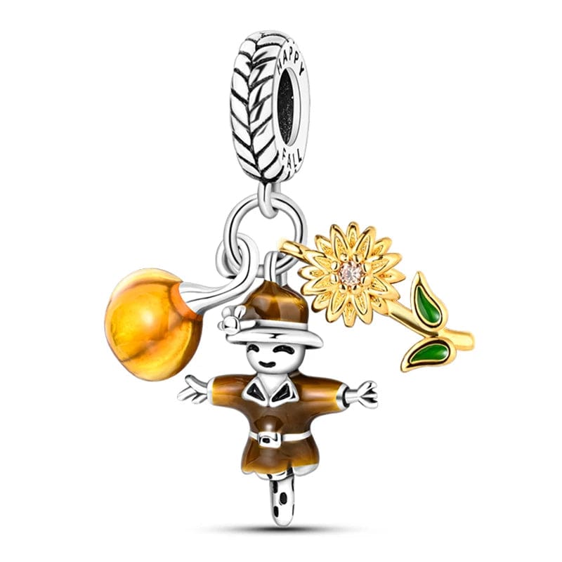 Amarante Jewelry Scarecrow Triple Dangle Charm