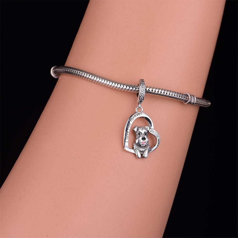 Amarante Jewelry Schnauzer Dog Charm