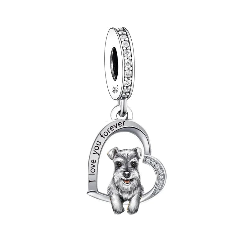 Amarante Jewelry Schnauzer Dog Charm