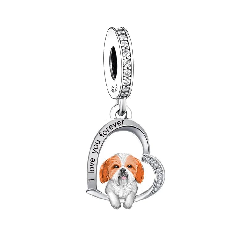 Amarante Jewelry Shih Tzu Dangle Dog Charm