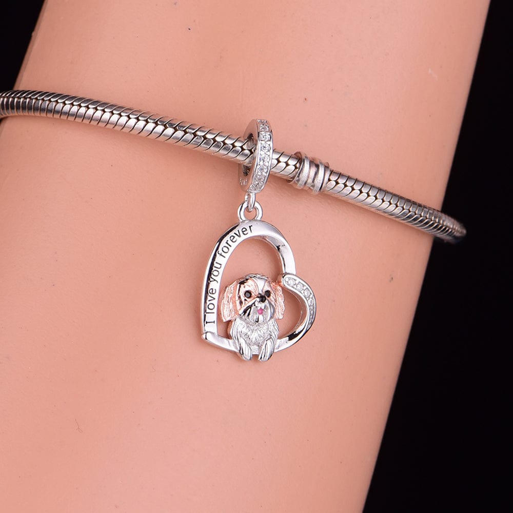 Amarante Jewelry Shih Tzu Dangle Dog Charm