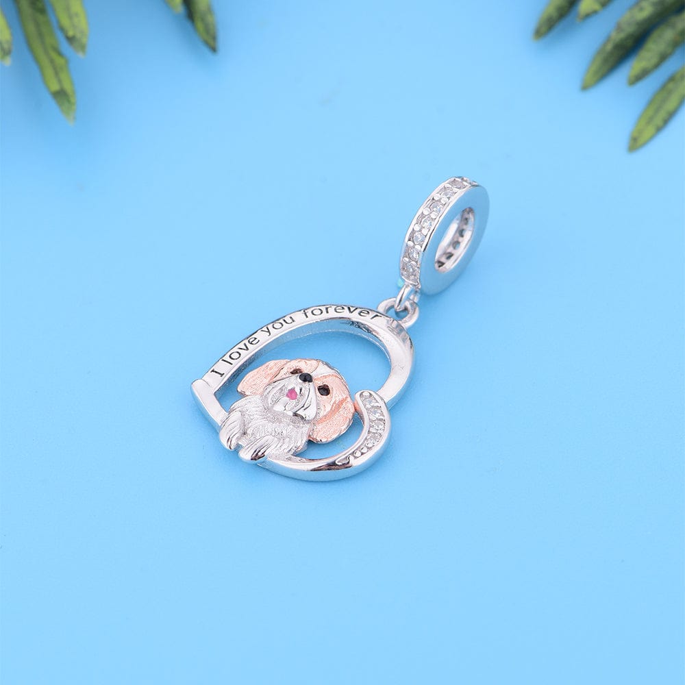 Amarante Jewelry Shih Tzu Dangle Dog Charm