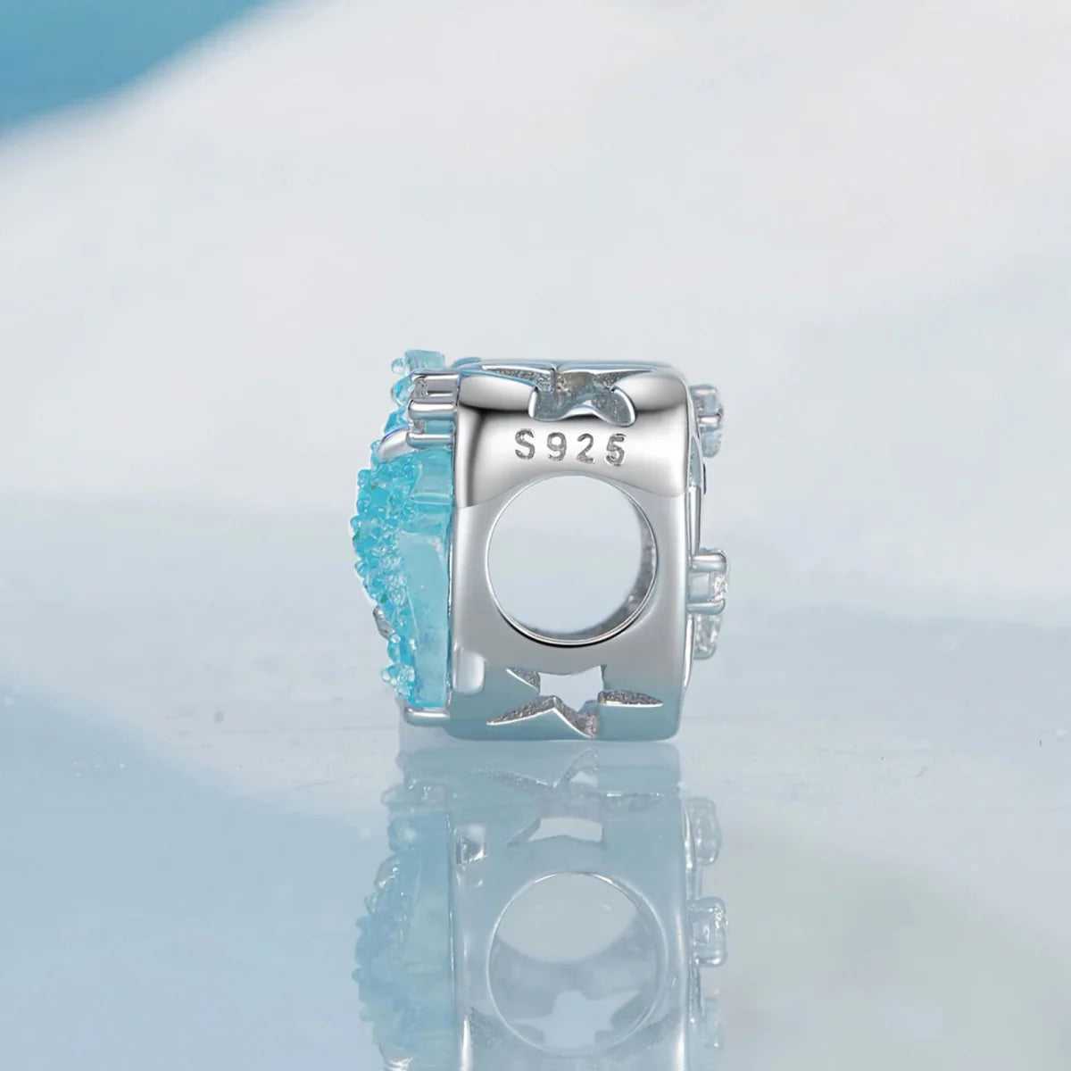 Amarante Jewelry Shimmering Starfish & Ocean Heart Charm
