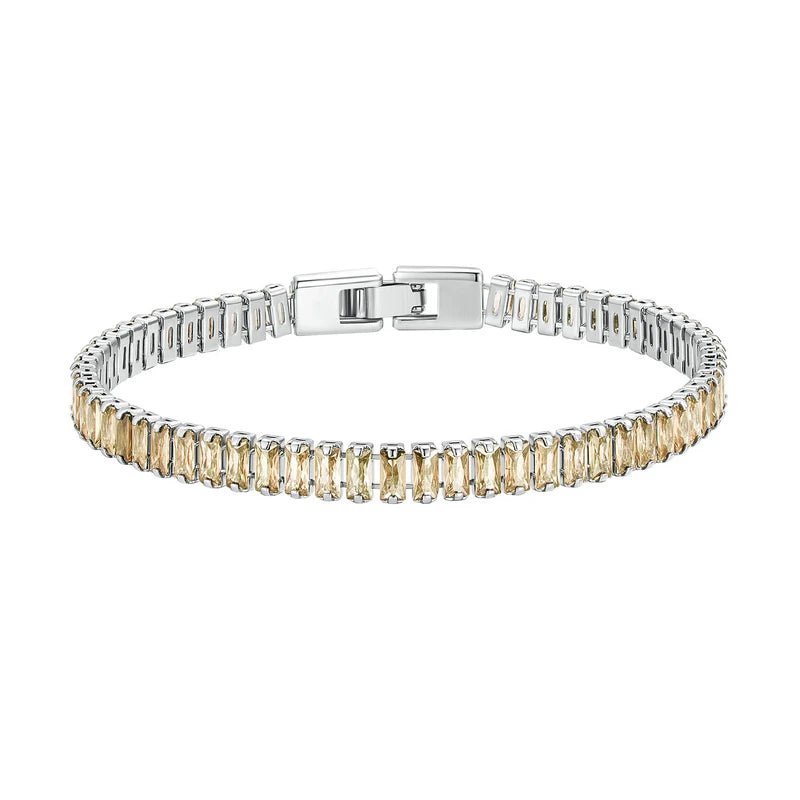 Amarante Jewelry Shining Crystal Tennis Bracelet