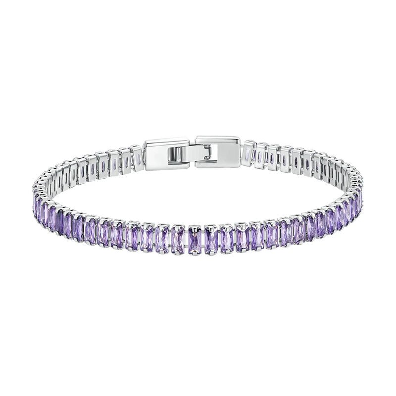 Amarante Jewelry Shining Crystal Tennis Bracelet