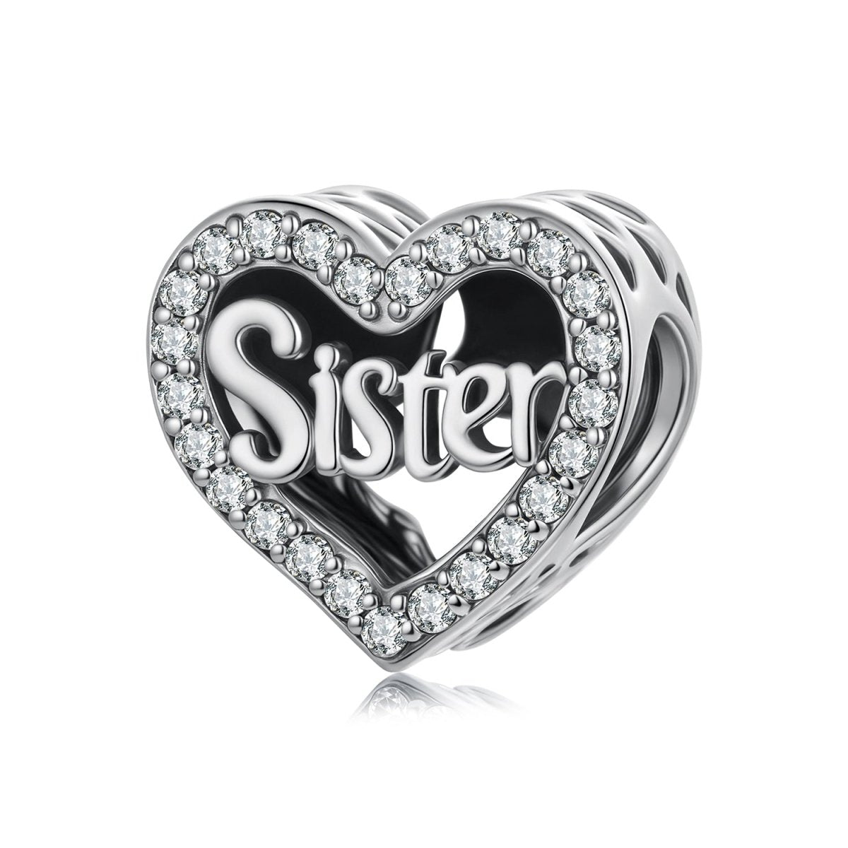 Amarante Jewelry Love You Sister Heart Charm