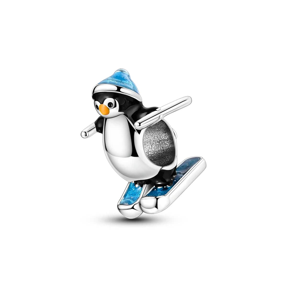 Amarante Jewelry Skiing Penguin Charm
