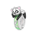 Amarante Jewelry Sleeping Panda & Bamboo Glow Charm