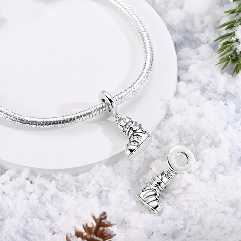 Amarante Jewelry Snow Adventure Ski Boot Dangle Charm