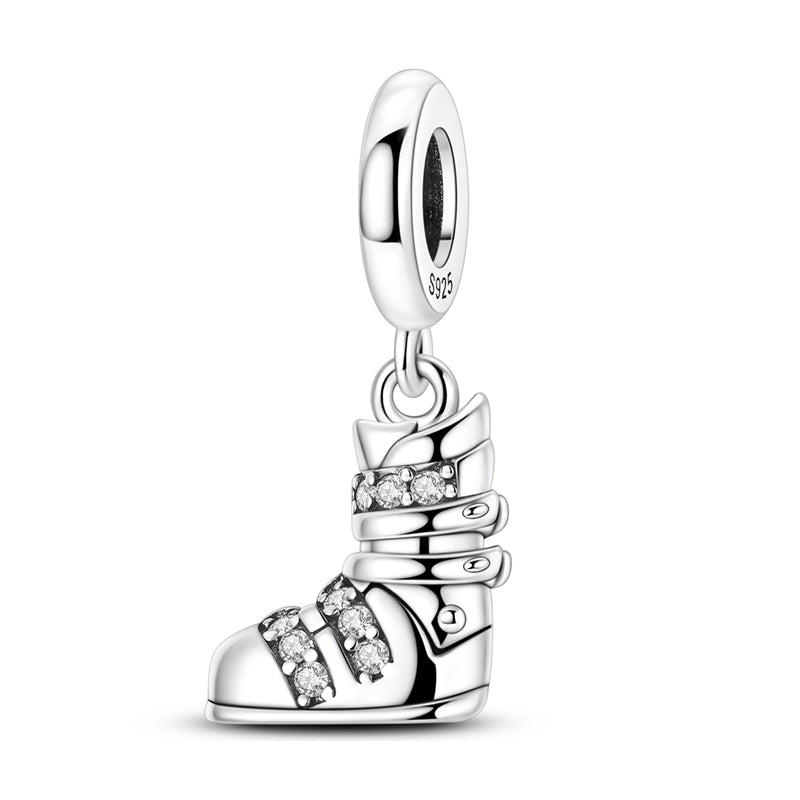 Amarante Jewelry Snow Adventure Ski Boot Dangle Charm