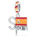 Amarante Jewelry Spanish Flag Dangle Charm
