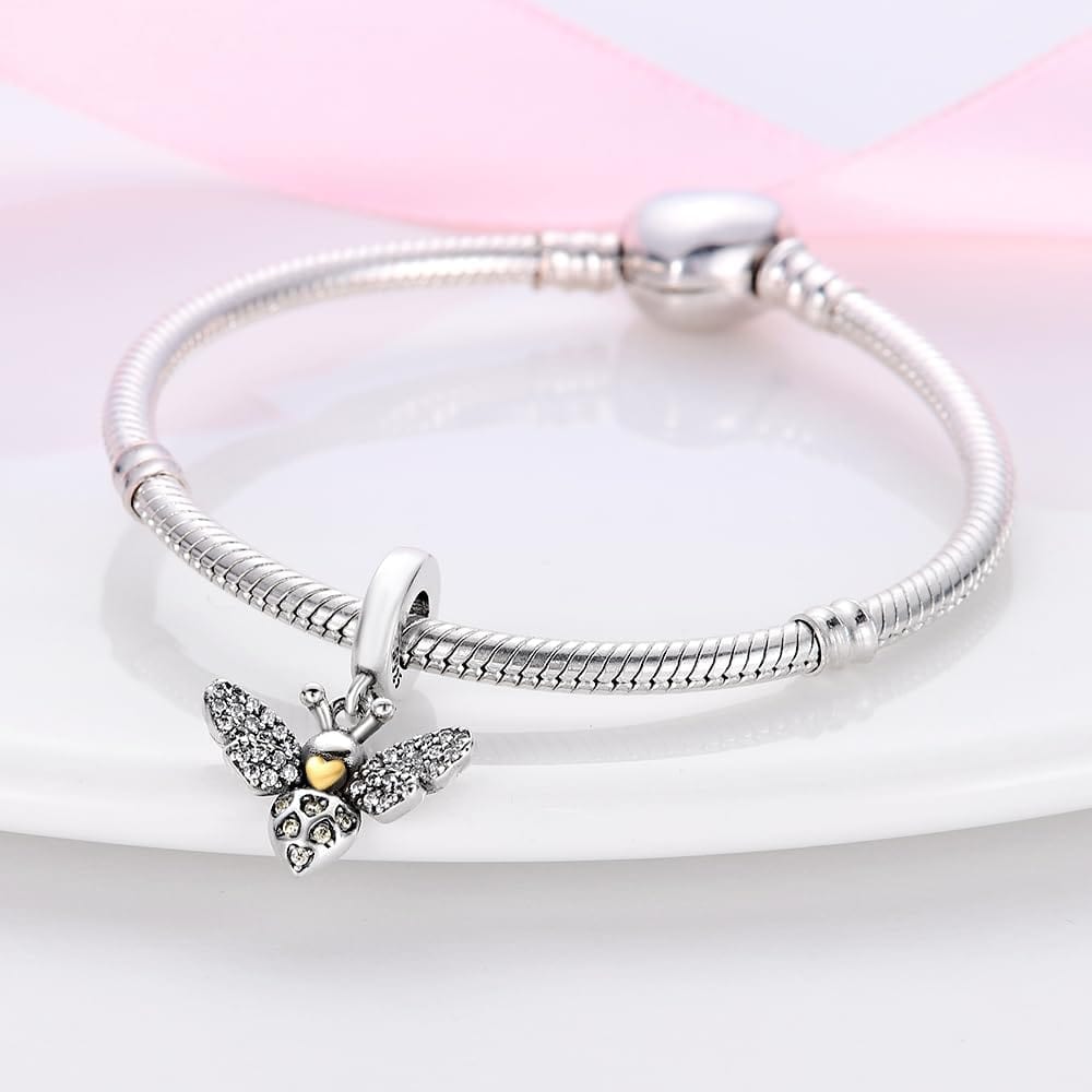 Amarante Jewelry Sparkling Bee Charm