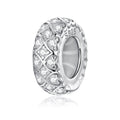 Amarante Jewelry Sparkling Heart Mosaic Charm