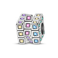 Amarante Jewelry Sparkling Rubik's Cube Charm
