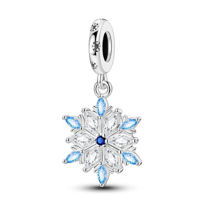 Amarante Jewelry Sparkling Winter Snowflake Charm
